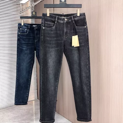 Replica Burberry Jeans For Men #1386835 $80.00 USD for Wholesale