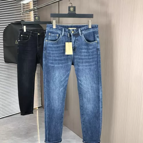 Replica Burberry Jeans For Men #1386839 $80.00 USD for Wholesale