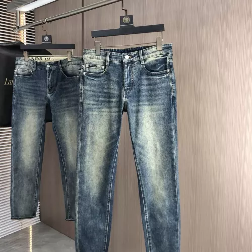 Replica Dolce & Gabbana D&G Jeans For Men #1386840 $80.00 USD for Wholesale