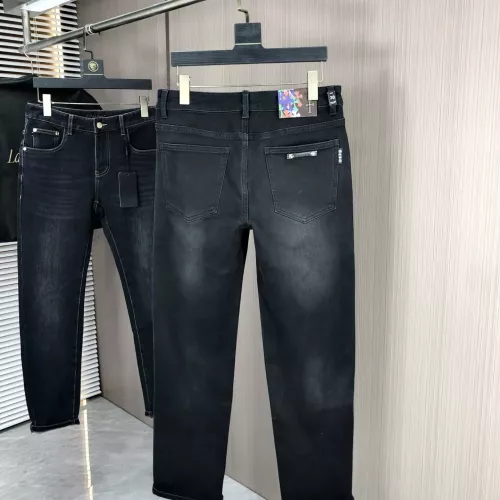 Replica Chrome Hearts Jeans For Men #1386866 $80.00 USD for Wholesale