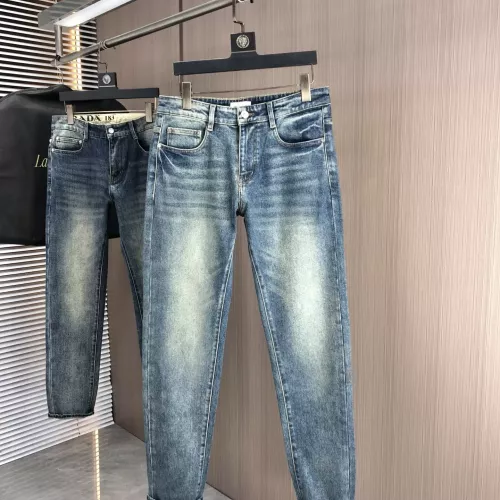 Replica Moncler Jeans For Men #1386909 $80.00 USD for Wholesale