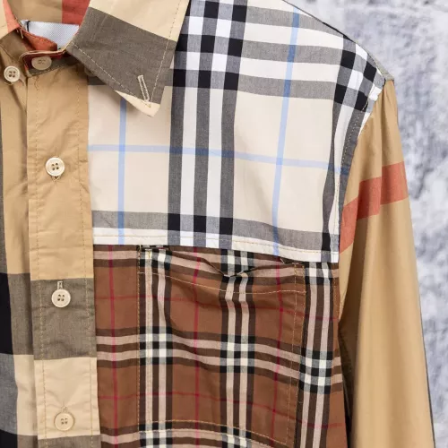 Replica Burberry Shirts Long Sleeved For Men #1387023 $52.00 USD for Wholesale
