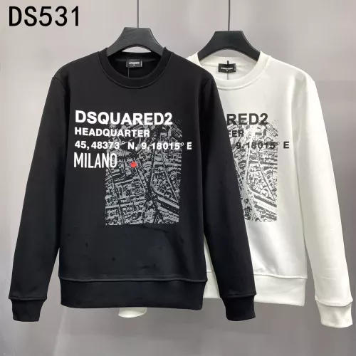 Replica Dsquared Hoodies Long Sleeved For Men #1387185 $42.00 USD for Wholesale