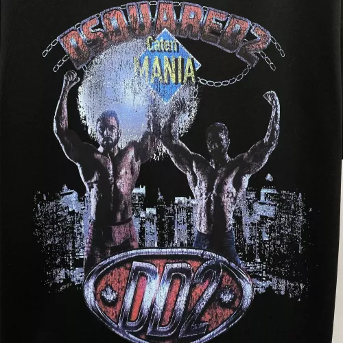 Replica Dsquared Hoodies Long Sleeved For Men #1387213 $42.00 USD for Wholesale