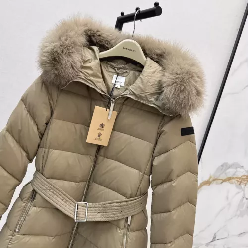 Replica Burberry Down Feather Coat Long Sleeved For Women #1387257 $261.16 USD for Wholesale