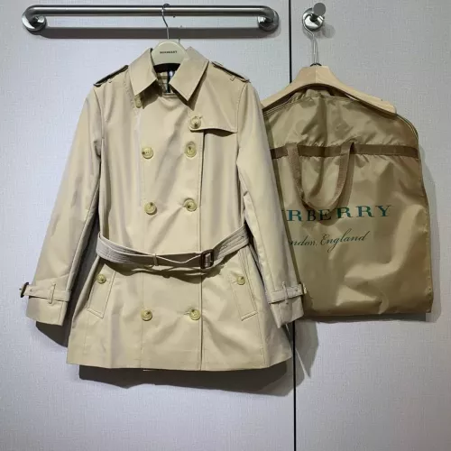 Burberry Trench Coat Long Sleeved For Women #1387265