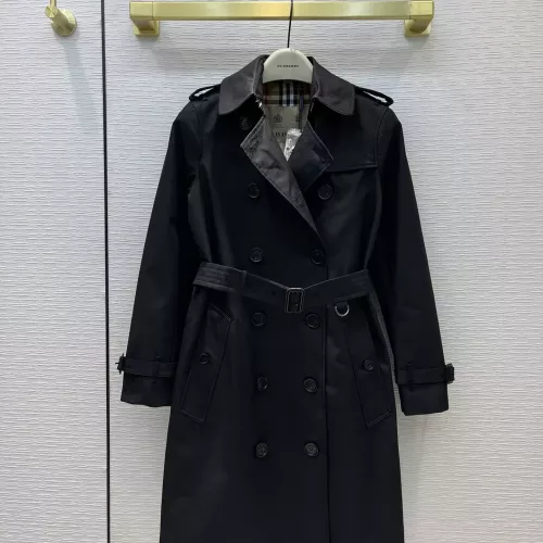 Burberry Trench Coat Long Sleeved For Women #1387276