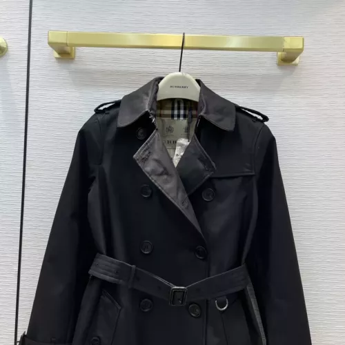 Replica Burberry Trench Coat Long Sleeved For Women #1387276 $162.00 USD for Wholesale