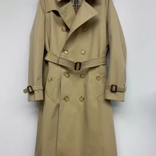 Burberry Trench Coat Long Sleeved For Men #1387281