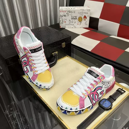 Replica Dolce & Gabbana D&G Casual Shoes For Men #1387369 $88.00 USD for Wholesale