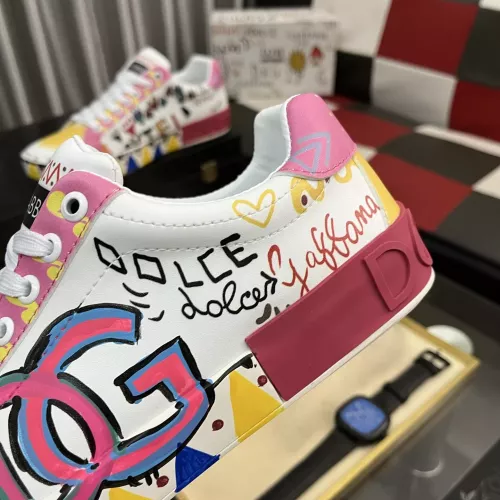 Replica Dolce & Gabbana D&G Casual Shoes For Women #1387370 $88.00 USD for Wholesale