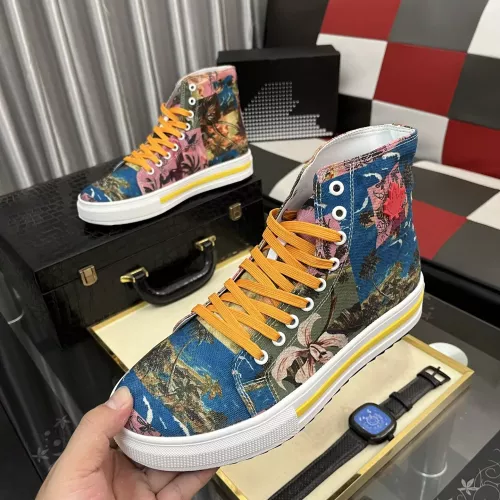 Replica Dsquared High Tops Shoes For Men #1387431 $82.00 USD for Wholesale