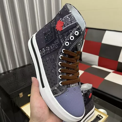 Replica Dsquared High Tops Shoes For Men #1387432 $82.00 USD for Wholesale