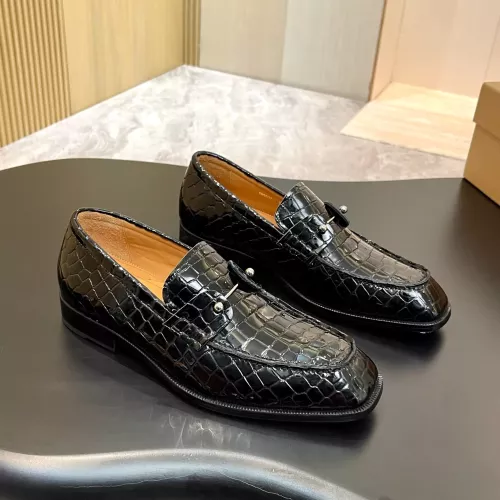 Replica Christian Louboutin Leather Shoes For Men #1387581 $172.00 USD for Wholesale