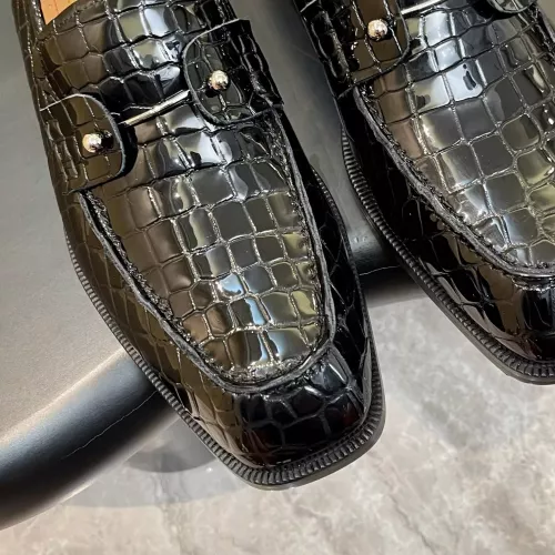 Replica Christian Louboutin Leather Shoes For Men #1387581 $172.00 USD for Wholesale