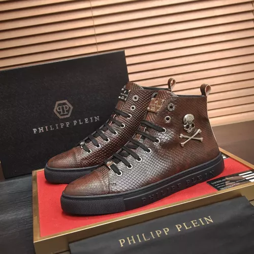 Philipp Plein PP High Tops Shoes For Men #1387900
