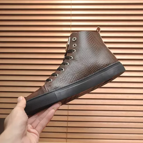 Replica Philipp Plein PP High Tops Shoes For Men #1387900 $92.00 USD for Wholesale