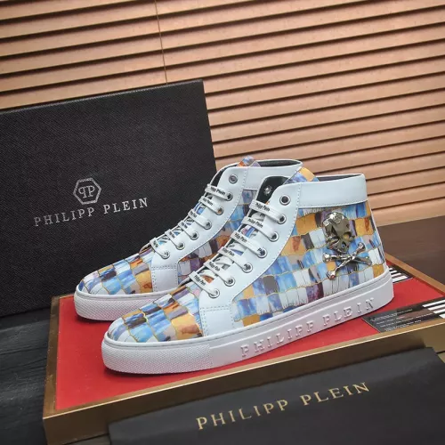 Philipp Plein PP High Tops Shoes For Men #1387909