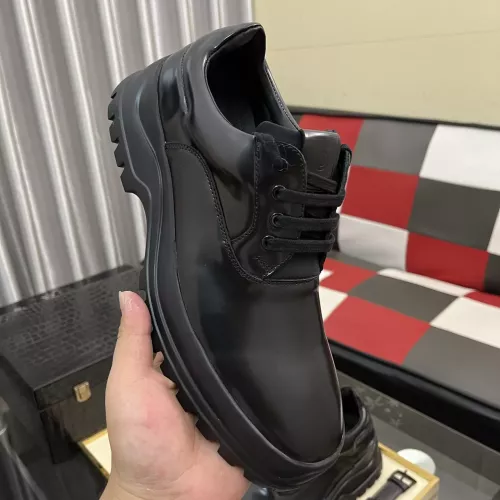 Replica Salvatore Ferragamo Leather Shoes For Men #1387951 $118.00 USD for Wholesale