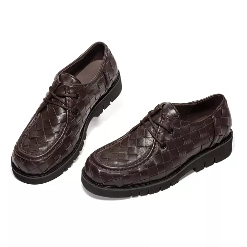 Bottega Veneta BV Leather Shoes For Men #1387966