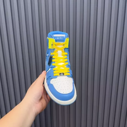 Replica Amiri High Tops Shoes For Men #1387970 $112.00 USD for Wholesale