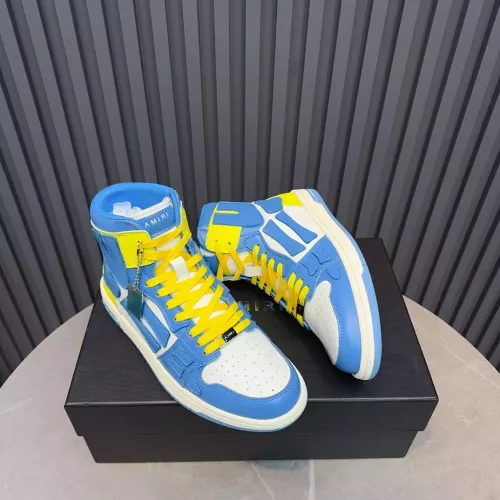Replica Amiri High Tops Shoes For Men #1387970 $112.00 USD for Wholesale