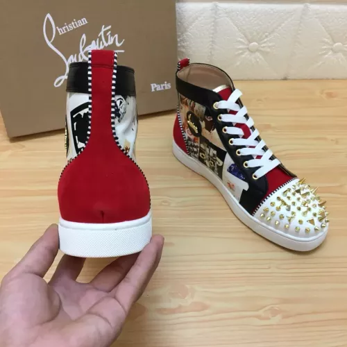Replica Christian Louboutin High Top Shoes For Men #1388022 $96.00 USD for Wholesale