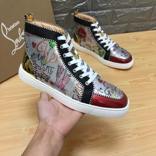 Replica Christian Louboutin High Top Shoes For Men #1388027 $96.00 USD for Wholesale
