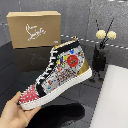Replica Christian Louboutin High Top Shoes For Women #1388038 $96.00 USD for Wholesale