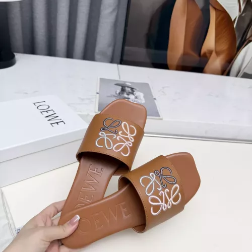 Replica LOEWE Slippers For Women #1388331 $82.00 USD for Wholesale