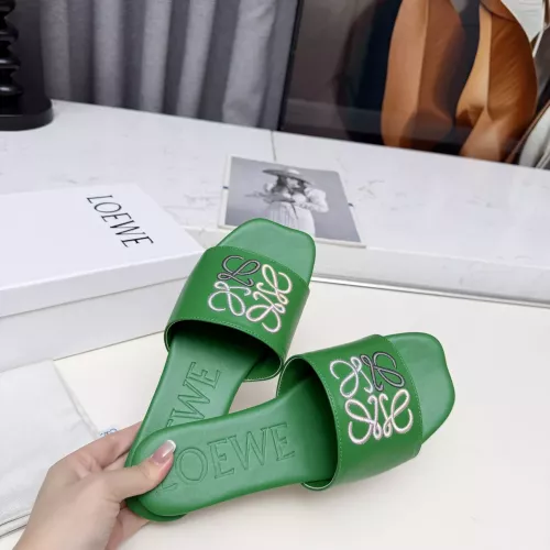 Replica LOEWE Slippers For Women #1388333 $82.00 USD for Wholesale