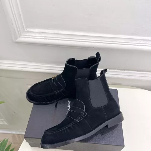 Replica Yves Saint Laurent YSL Boots For Women #1388348 $140.00 USD for Wholesale