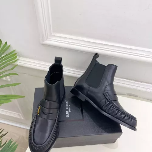 Replica Yves Saint Laurent YSL Boots For Women #1388349 $140.00 USD for Wholesale