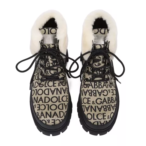 Replica Dolce & Gabbana D&G Boots For Women #1388479 $132.00 USD for Wholesale