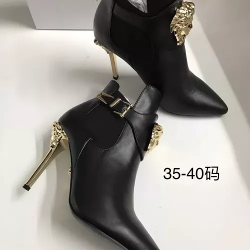 Replica Versace Boots For Women #1388588 $92.00 USD for Wholesale
