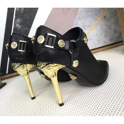 Replica Versace Boots For Women #1388589 $92.00 USD for Wholesale