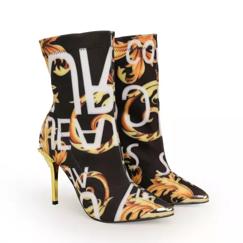 Replica Versace Boots For Women #1388592 $92.00 USD for Wholesale