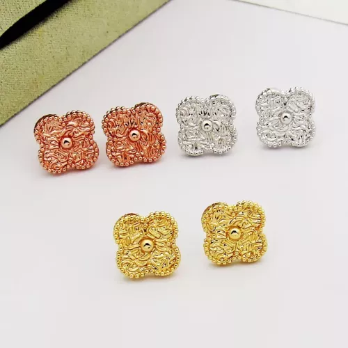 Replica Van Cleef & Arpels Earrings For Women #1388768 $25.00 USD for Wholesale