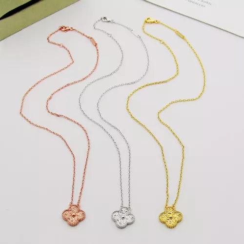Replica Van Cleef & Arpels Necklaces For Women #1389211 $25.00 USD for Wholesale