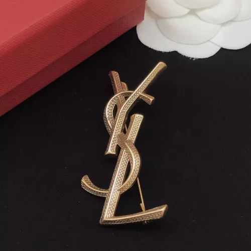 Replica Yves Saint Laurent Brooches For Women #1389546 $29.00 USD for Wholesale