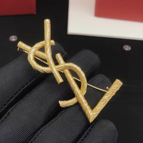 Replica Yves Saint Laurent Brooches For Women #1389547 $29.00 USD for Wholesale