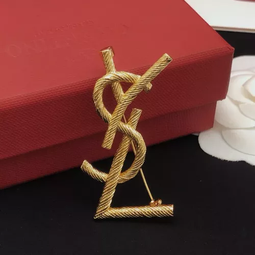Replica Yves Saint Laurent Brooches For Women #1389547 $29.00 USD for Wholesale