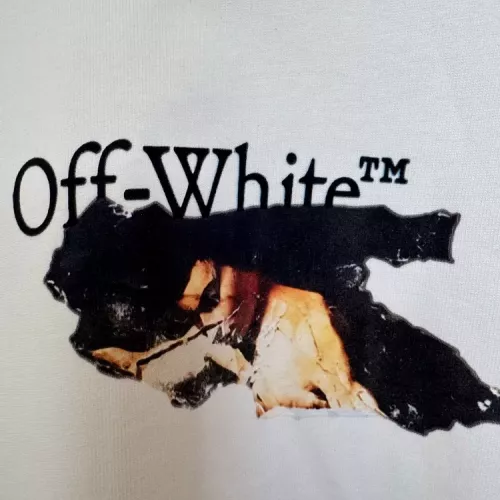 Replica Off-White T-Shirts Short Sleeved For Unisex #1389742 $40.00 USD for Wholesale