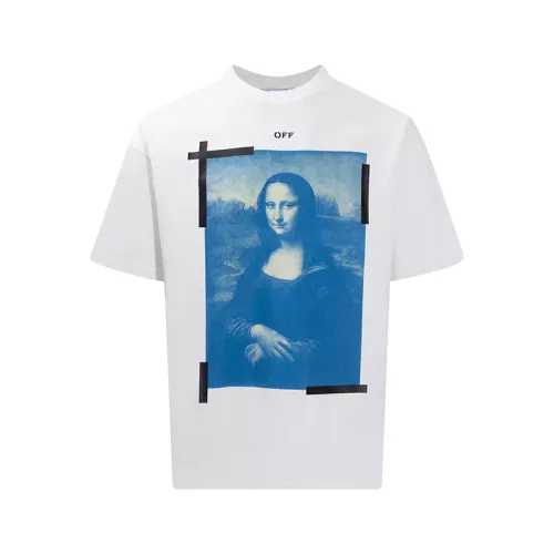 Off-White T-Shirts Short Sleeved For Unisex #1389855