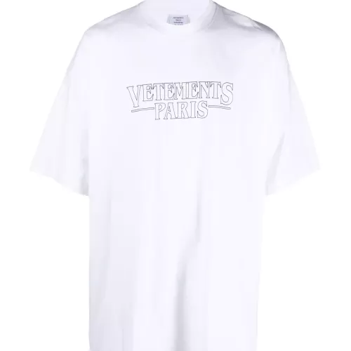 VETEMENTS T-Shirts Short Sleeved For Unisex #1390216