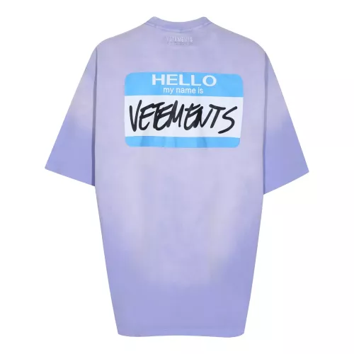 Replica VETEMENTS T-Shirts Short Sleeved For Unisex #1390235 $40.00 USD for Wholesale