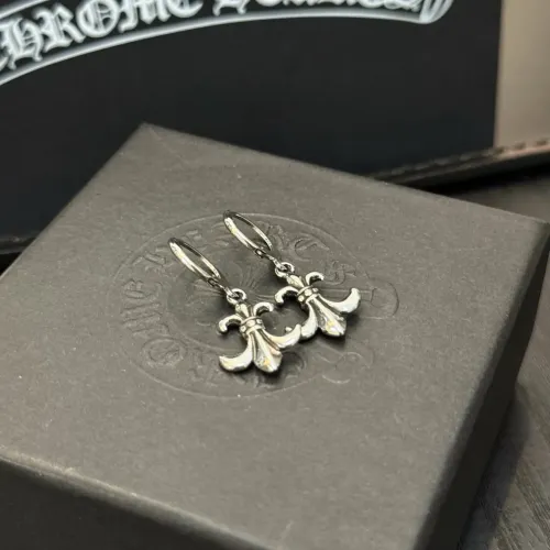Replica Chrome Hearts Earrings For Women #1390820 $34.00 USD for Wholesale