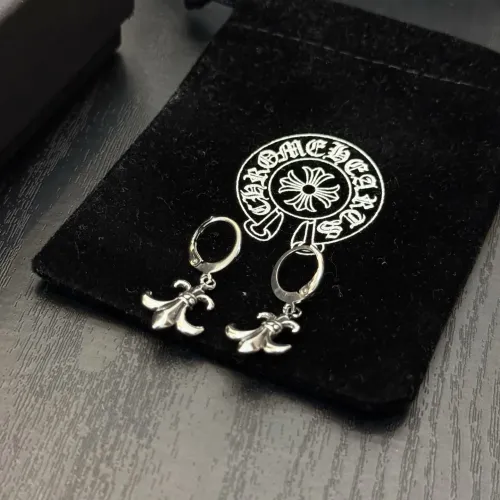 Replica Chrome Hearts Earrings For Women #1390820 $34.00 USD for Wholesale