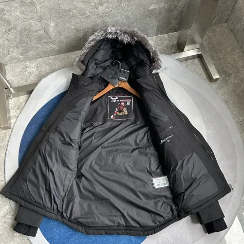 Replica Moose Knuckles Down Feather Coat Long Sleeved For Men #1391065 $192.00 USD for Wholesale