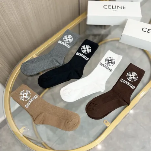 Replica Chrome Hearts Socks #1391133 $39.00 USD for Wholesale